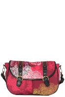 Foto Bolso Desigual Puntilla Rojo