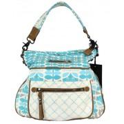 Foto Bolso diesel flores turquesa