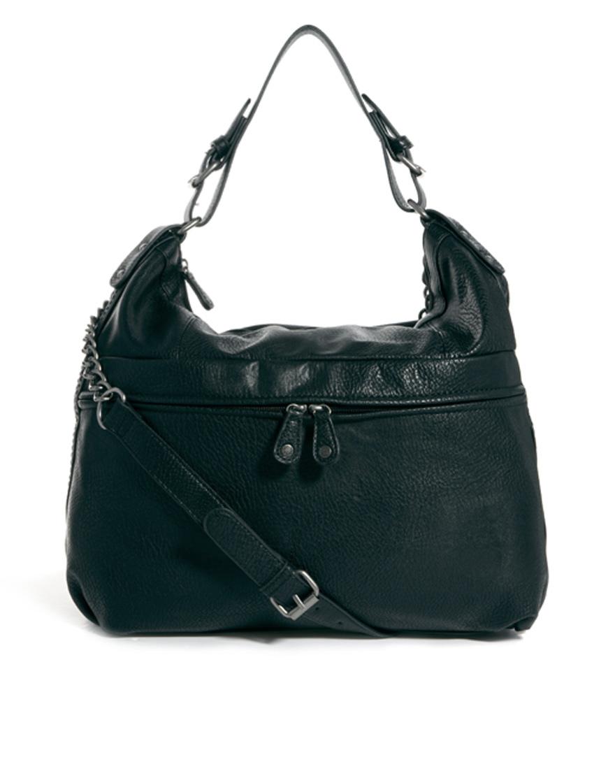 Foto Bolso hobo en color negro Gifla de Pieces Negro