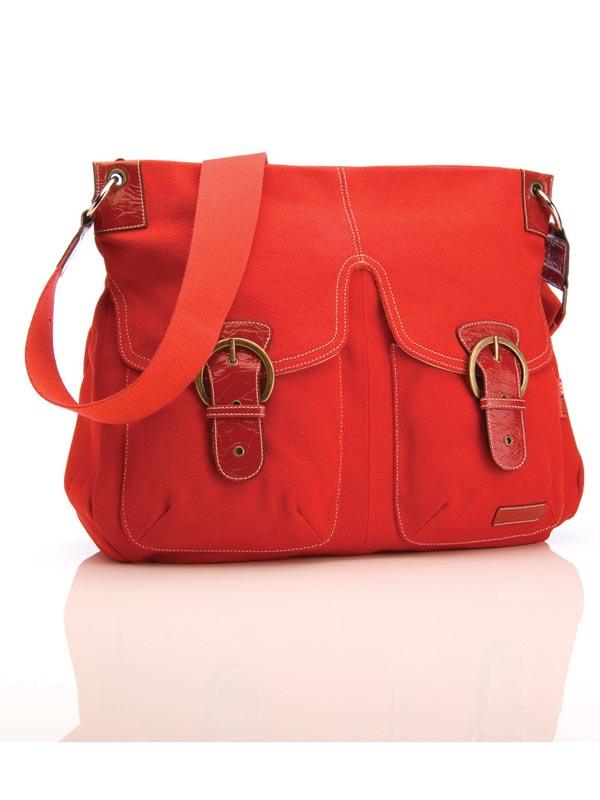 Foto Bolso jess rojo lona