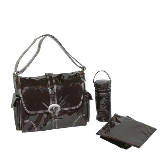 Foto Bolso Kalencom Laminado Chocolate