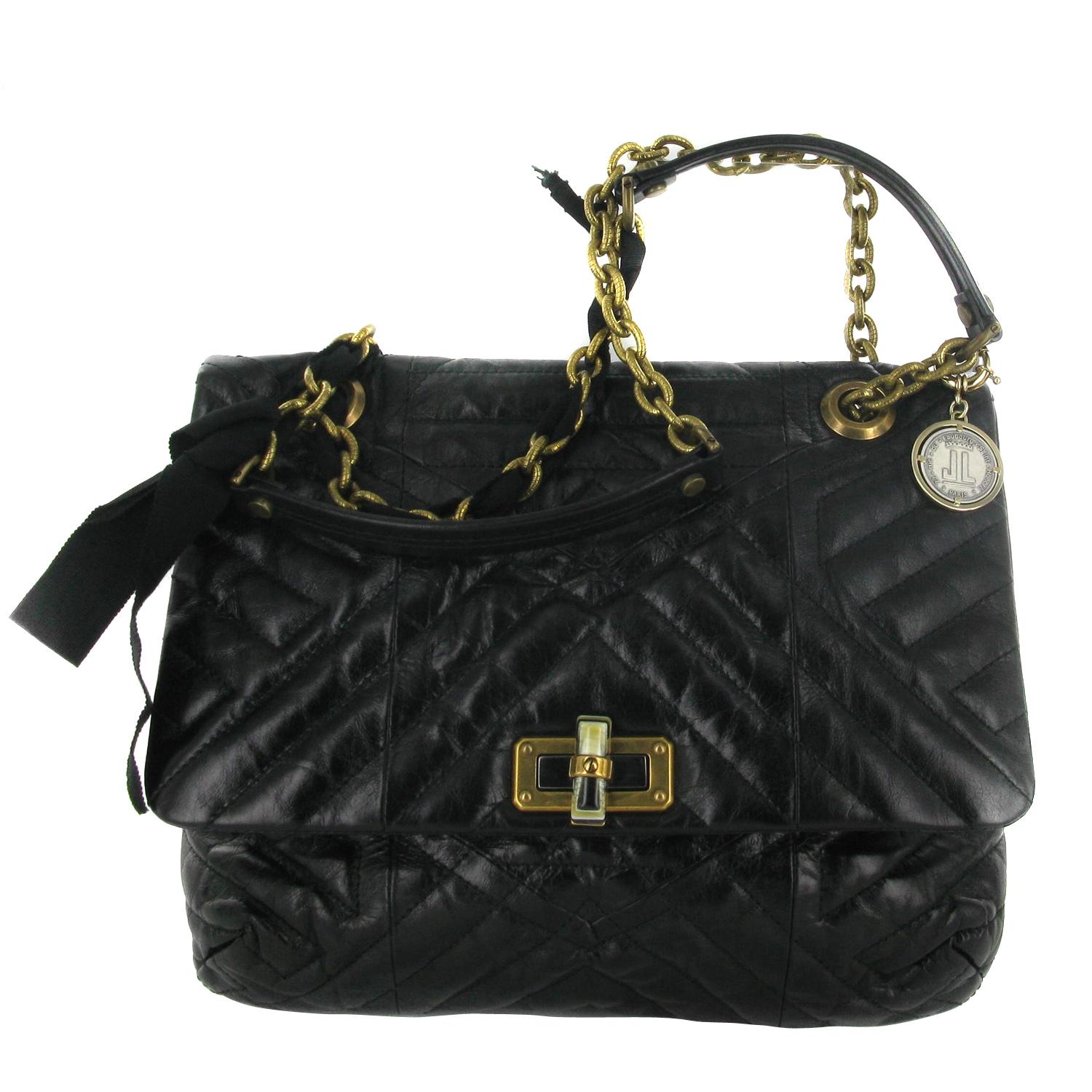 Foto Bolso Lanvin Happy negro