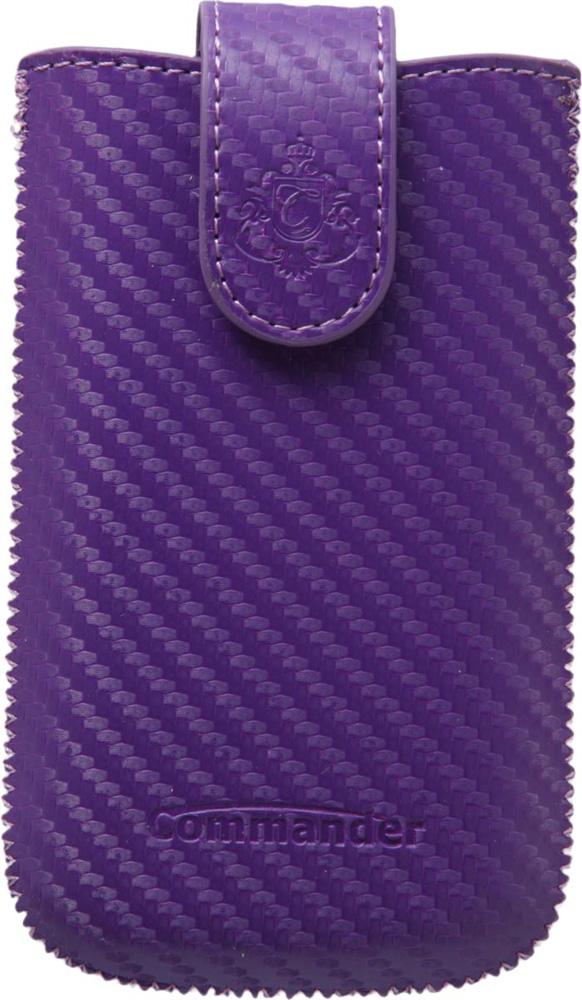 Foto Bolso móvil Commander Elegance violeto para Samsung Galaxy Gio (S5660)