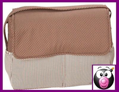 Foto Bolso Maternal Bolsa Carro De Bebe Para Carrito Y Silla Marron Baby Bag Diaper