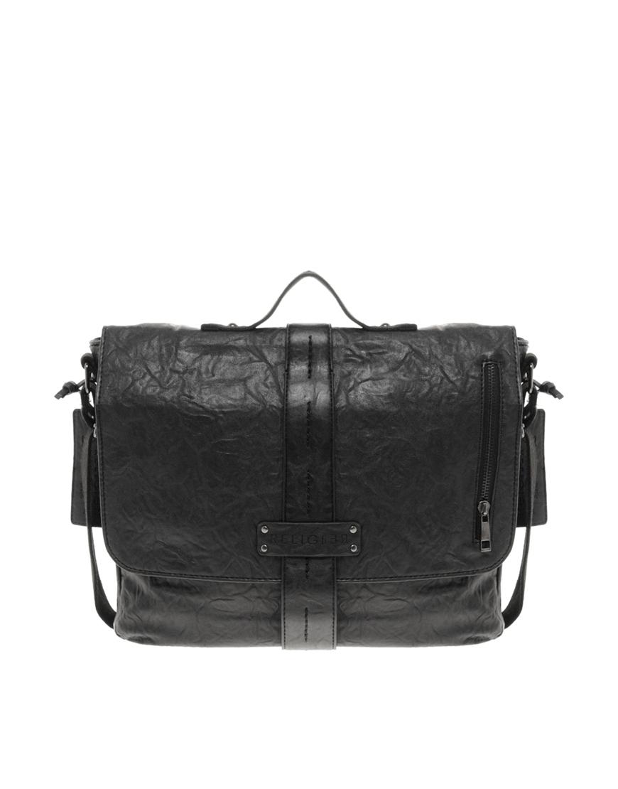 Foto Bolso messenger de Religion Negro