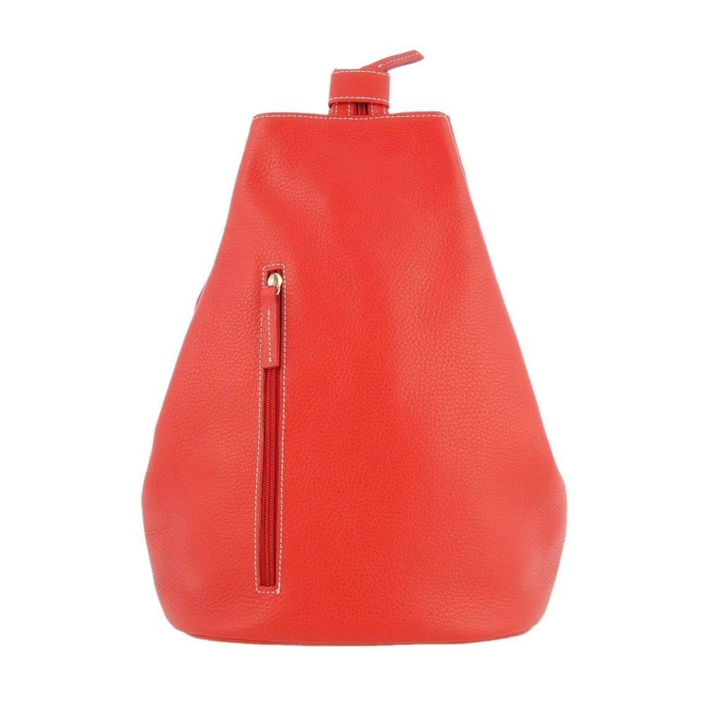 Foto Bolso mochila en piel (Color: CEREZA, Talla: U)
