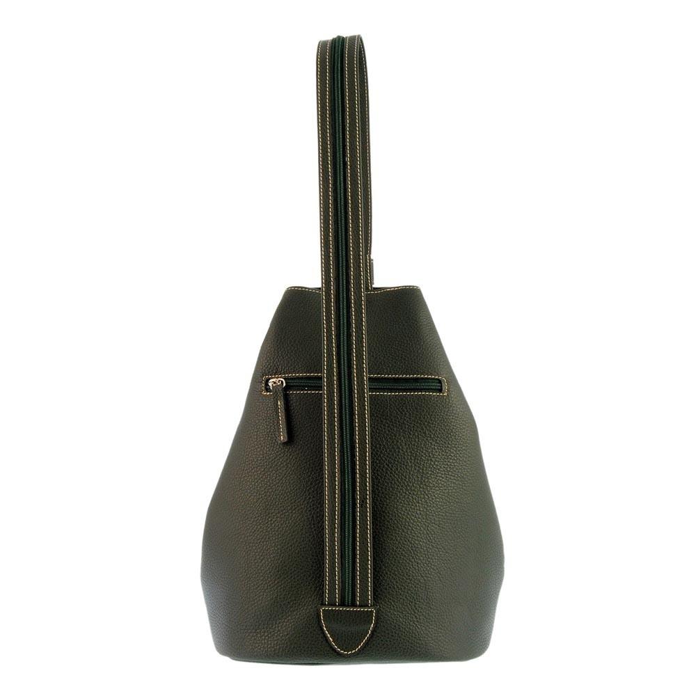 Foto Bolso mochila en piel (Color: VERDE, Talla: U)