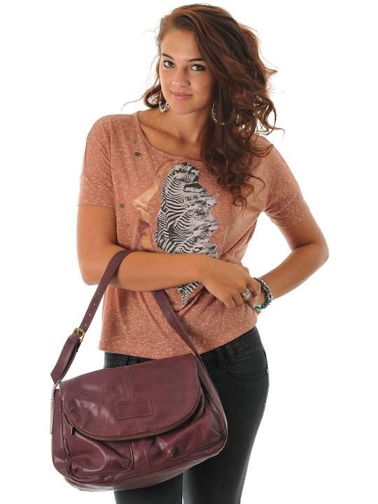 Foto Bolso Mujer Volcom Piru Burgundy