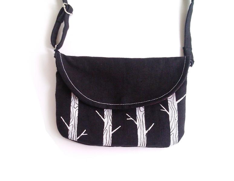 Foto Bolso pintado a mano - Arboles