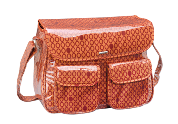 Foto Bolso Plastificado Bebedue Ciao Rings Orange