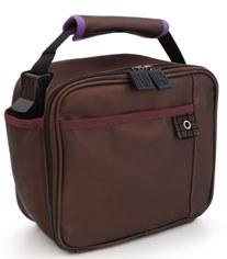 Foto Bolso porta alimentos lunch box mini iris marron