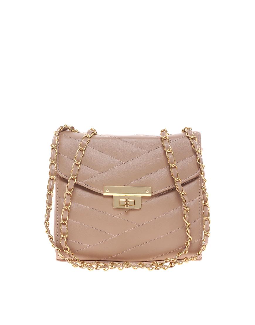 Foto Bolso rectangular guateado exclusivo para ASOS de Oasis Rosa