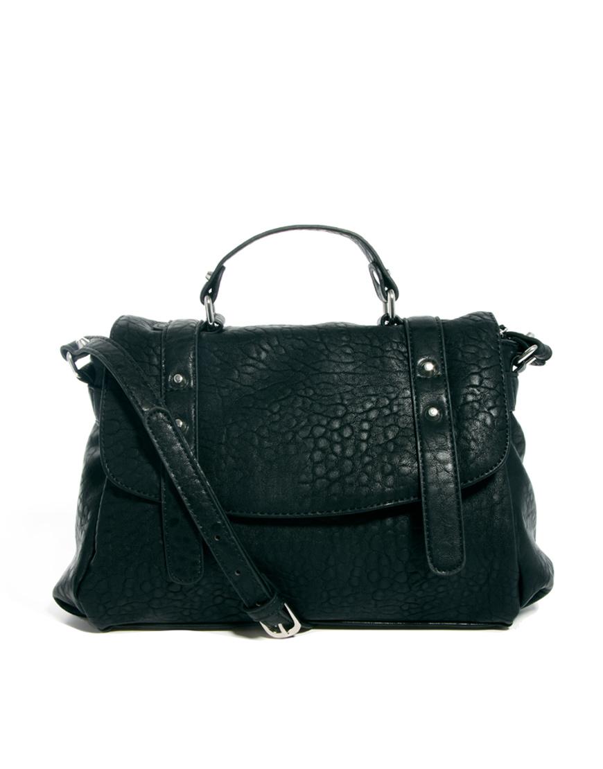 Foto Bolso satchel negro Patricia de Pieces Negro