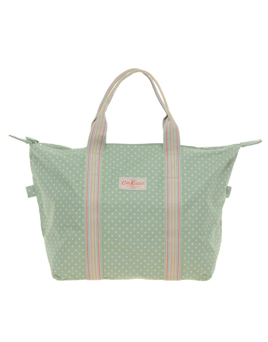 Foto Bolso shopper plegable de Cath Kidston Mini dot sage green
