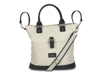 Foto Bolso Sleepover Elegance Crema Silver Cross