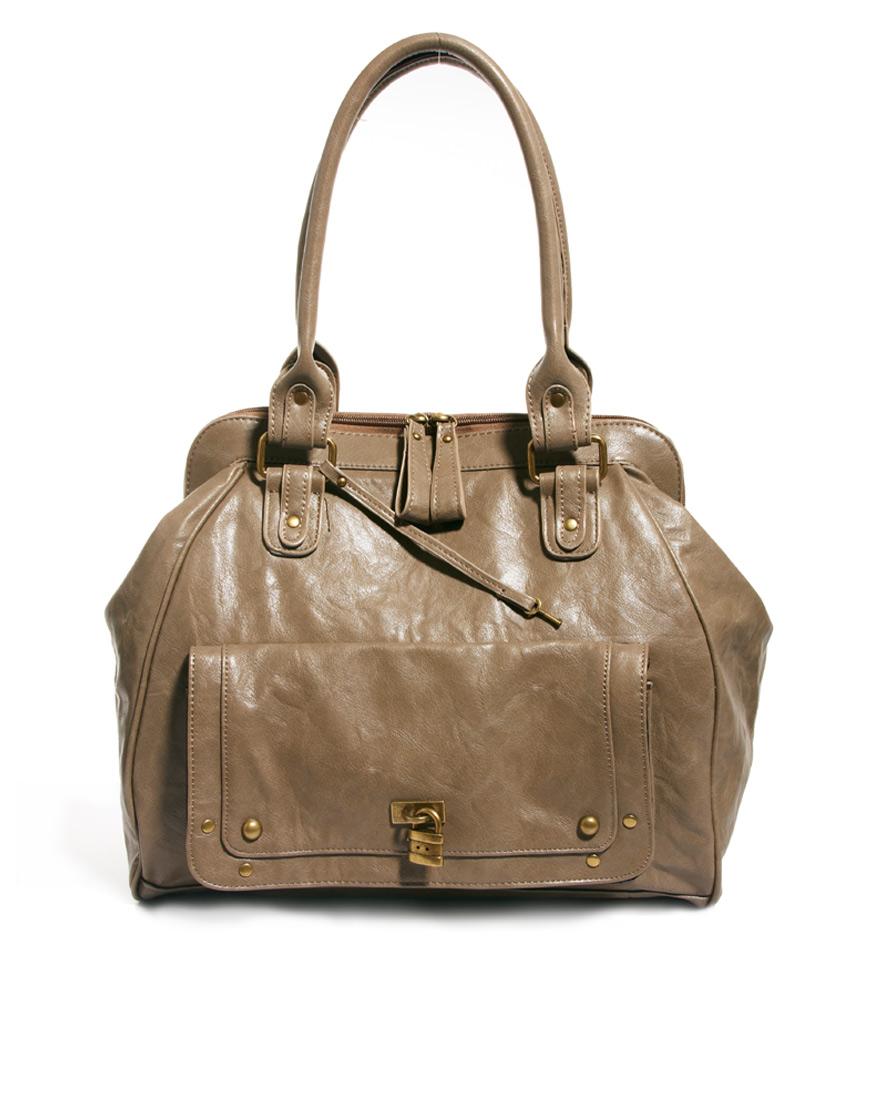 Foto Bolso tote Sixteen de Pieces Arena clara