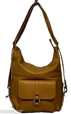 Foto Bolso/mochila. Piel. Color Cognac. Fabricado En Italia.