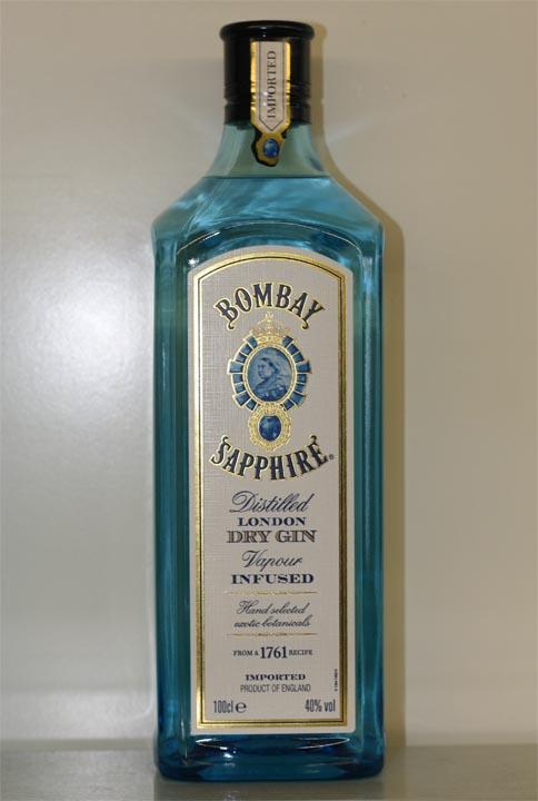 Foto Bombay Sapphire London Dry Gin 1,0 Liter 40%vol. (19.99 EUR/L)