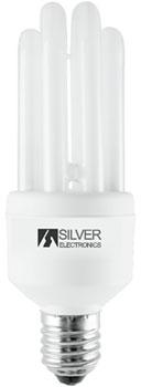 Foto Bombilla bajo consumo Silver Electronics .25W. E27.Luz Calida 2700K