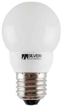 Foto Bombilla bajo consumo Silver Electronics 9W. E27. Luz Calida 2700K