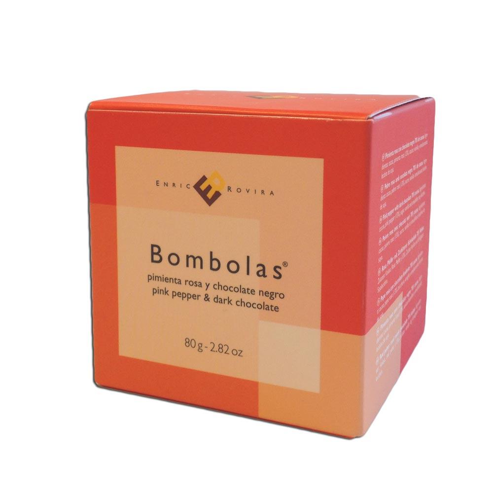 Foto Bombolas de Pimienta rosa con chocolate negro 80g