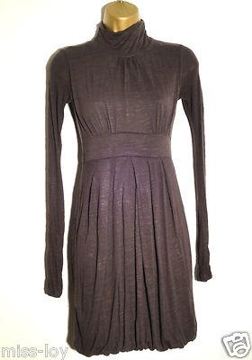 Foto Bonito Vestido Gris Cuello Alto Zara  T-34,36 /dress Woman