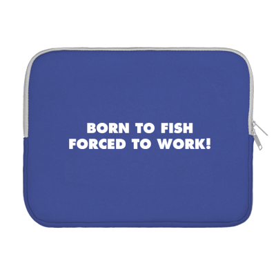 Foto Born To Fish Funda notebook
