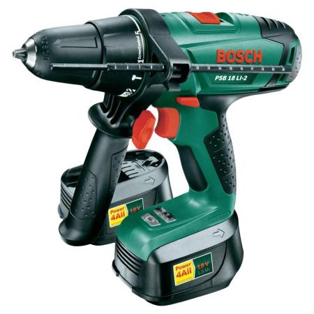 Foto Bosch Psb 18 Li-2 - 2 BateríAs
