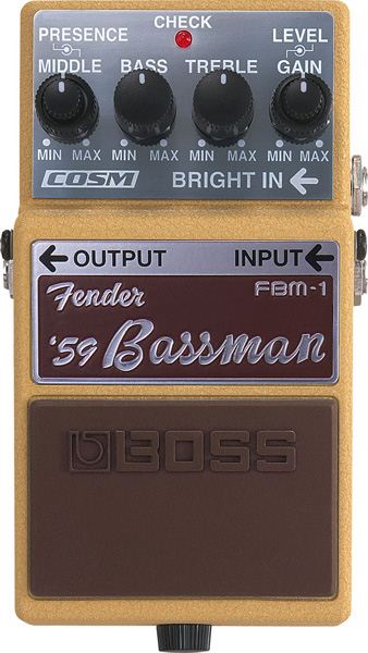 Foto Boss Fbm1 Pedal Fender 59 Bassman