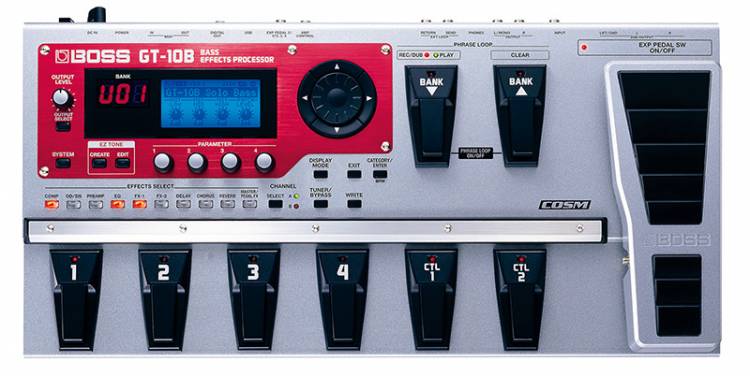 Foto Boss Gt10B Pedalera Multiefectos Bajo