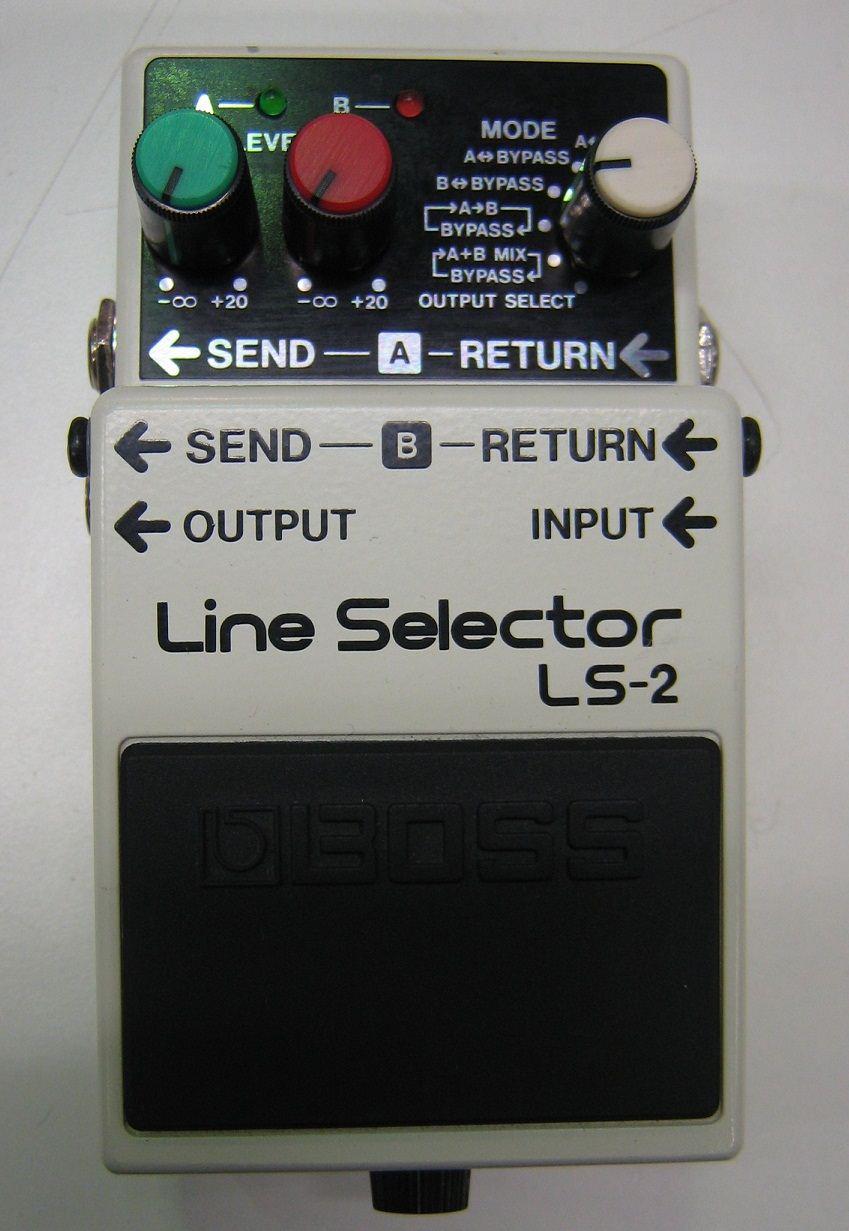 Foto Boss Ls2 Pedal Line Selector. Segunda Mano