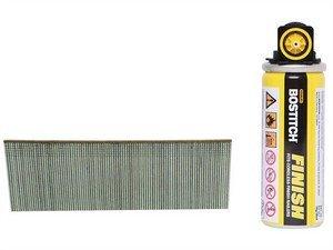 Foto BOSTITCH 15mm 18 Gauge Galvanised Brad Nails & Fuel (2000)