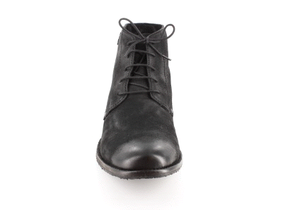 Foto Botín de cuero Negro. - 47 - 31,5