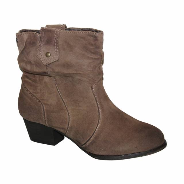 Foto Botín mustang, color taupe 54507