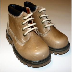 Foto Bota con cordones unisex beig