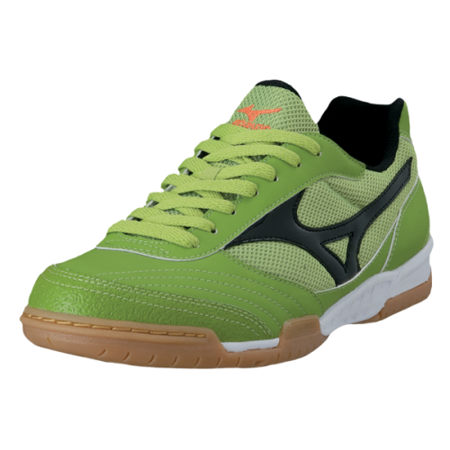 Foto Bota De Fútbol Sala Club In Mizuno Verde/negro/naranja