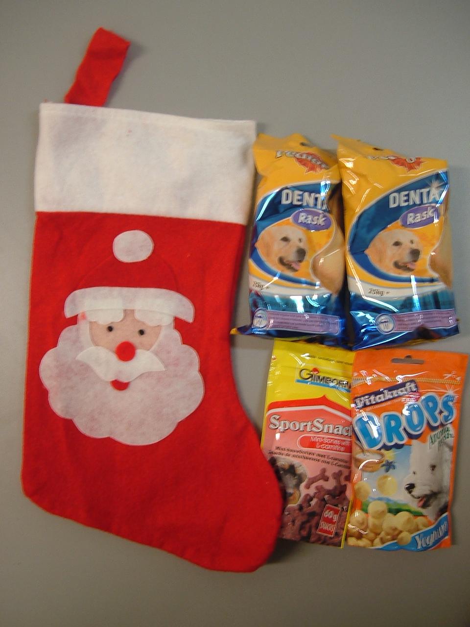 Foto Bota de navidad con lote de Snack