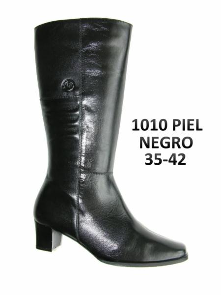 Foto bota piel lisa , negro, talla 38 - botas - mujer - zapato