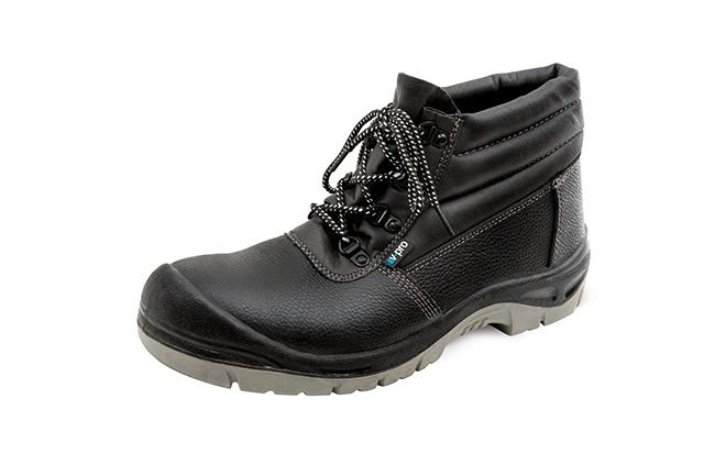 Foto Bota piel puntera acero