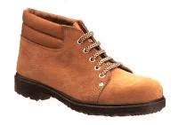 Foto Bota trueno de serraje, piso nitrilo, cordones