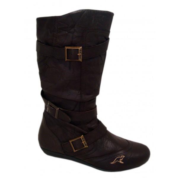 Foto Botas altas hebillas kangaroos 39 Marrón