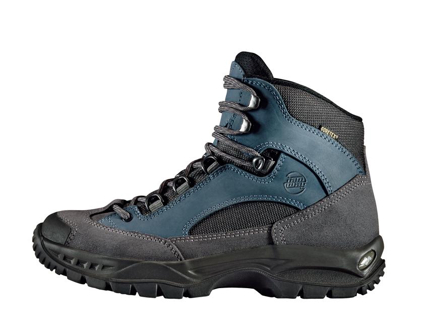 Foto Botas bajas Hanwag Banks gris/azul para mujer , 41,5