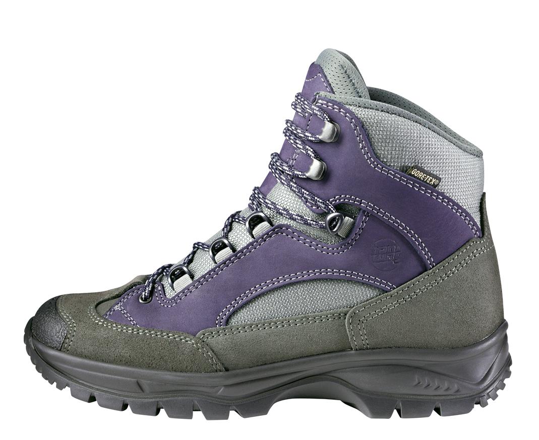 Foto Botas bajas Hanwag Banks gris/violeta para mujer , 37,5