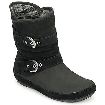 Foto Botas caña baja Crocs Berryessa Suede Buckle Boot