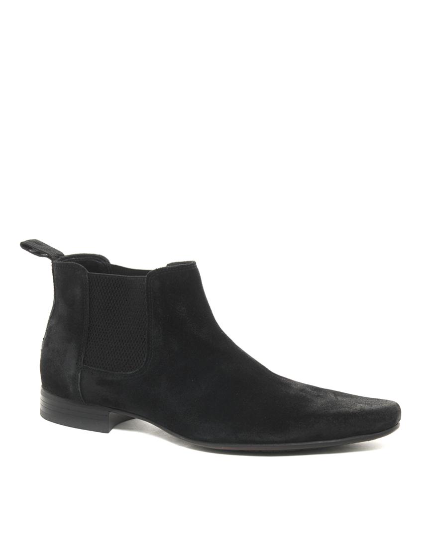 Foto Botas Chelsea de ante de ASOS Black suede