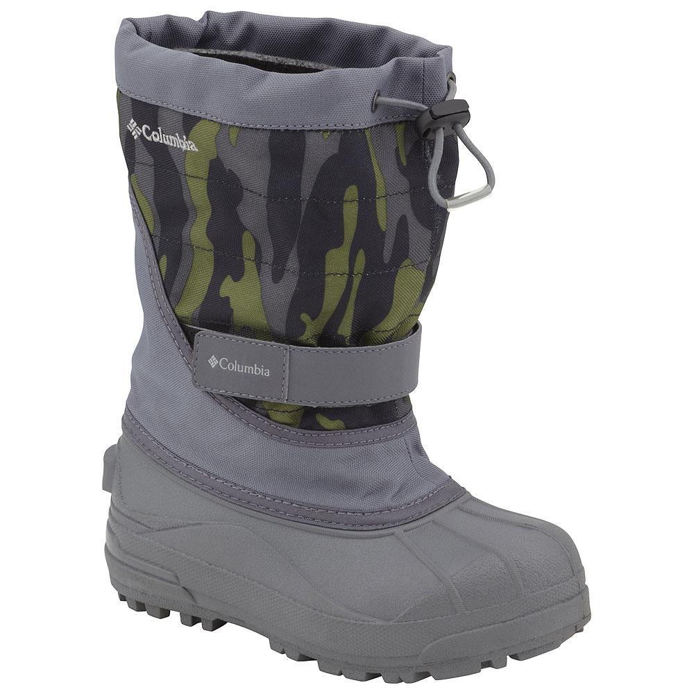 Foto Botas Columbia Powderbug Plus II Print charcoal/elm gris/verde p, 35