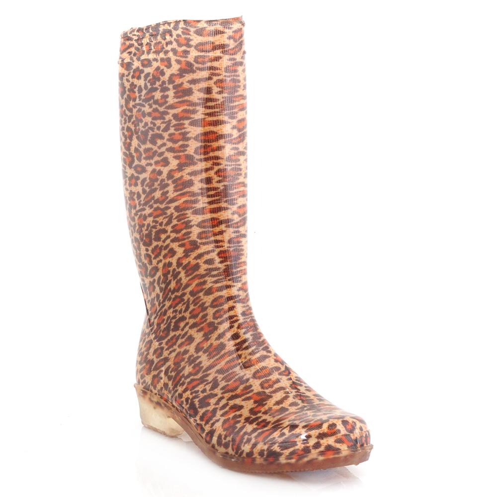 Foto BOTAS DE AGUA ZAPP LEOPARD cuero 36