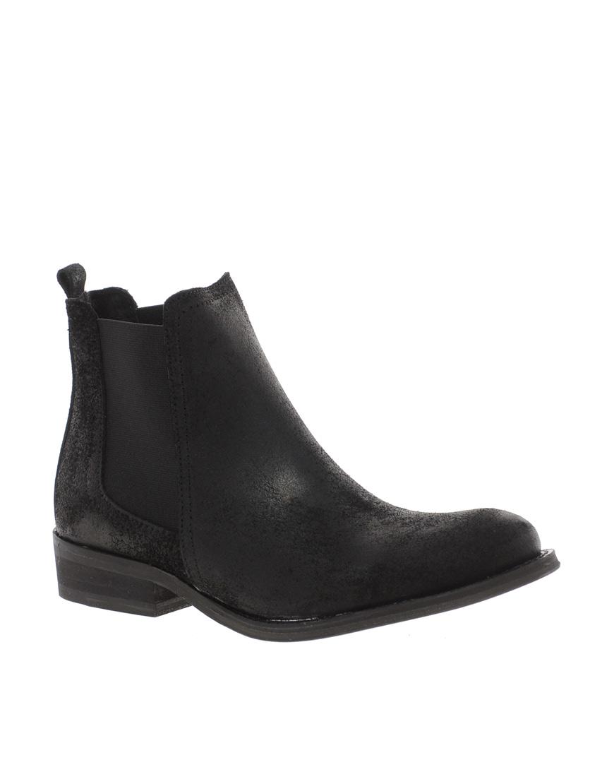 Foto Botas de ante Bennedicte de Pieces Negro