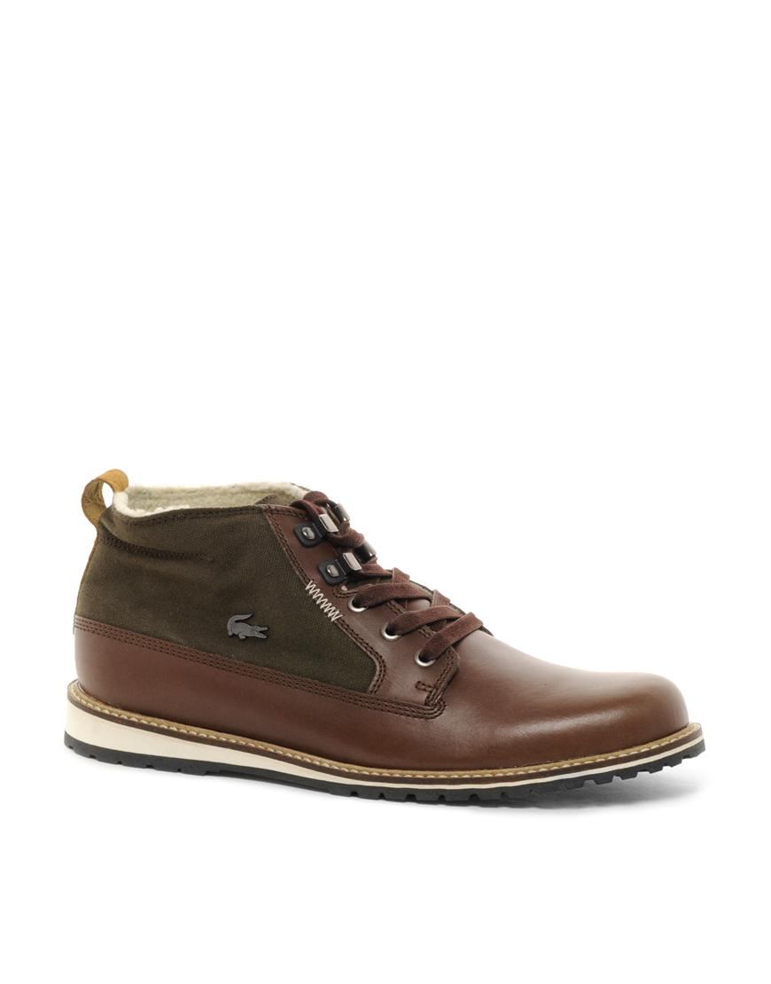 Foto Botas de borreguito Delevan 7 de Lacoste Marrón