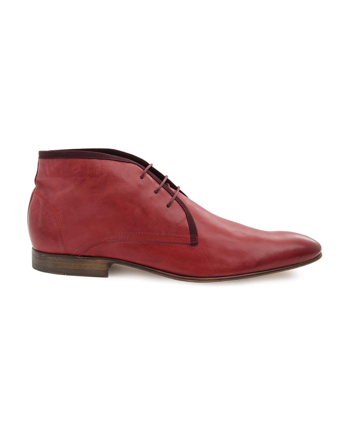 Foto Botas de cuero rojo Borneo